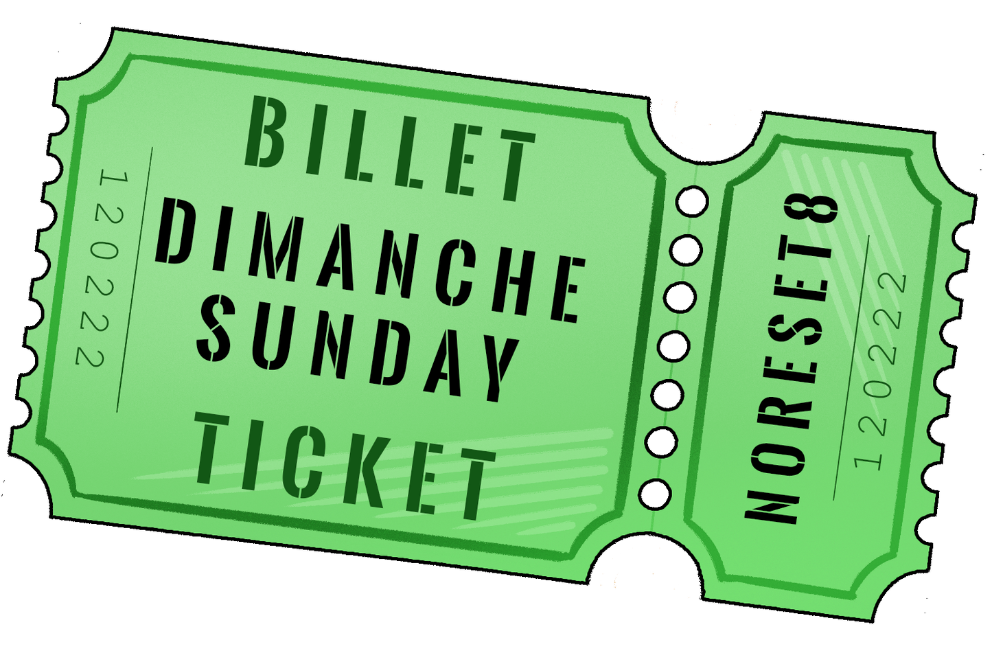 NoReset8 - Billet Journalier