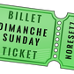 NoReset7 - Billet Journalier